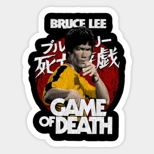 Movie Bruce Jeet Kune Do Bruce Dragon Legend Sticker